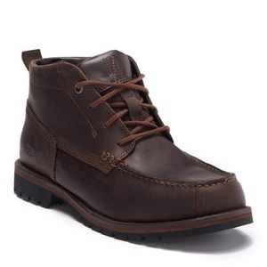 timberland grantly leather moc toe chukka boot